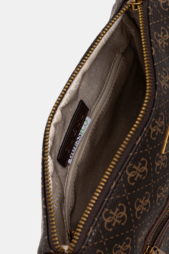 Malá taška Guess MILANO HMMILO.P5417 hnedá