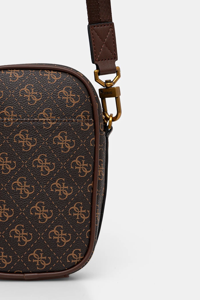 Doplnky Malá taška Guess MILANO HMMILO.P5425 hnedá