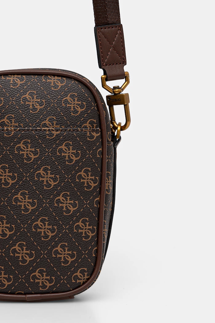 Doplnky Malá taška Guess MILANO HMMILO.P5425 hnedá