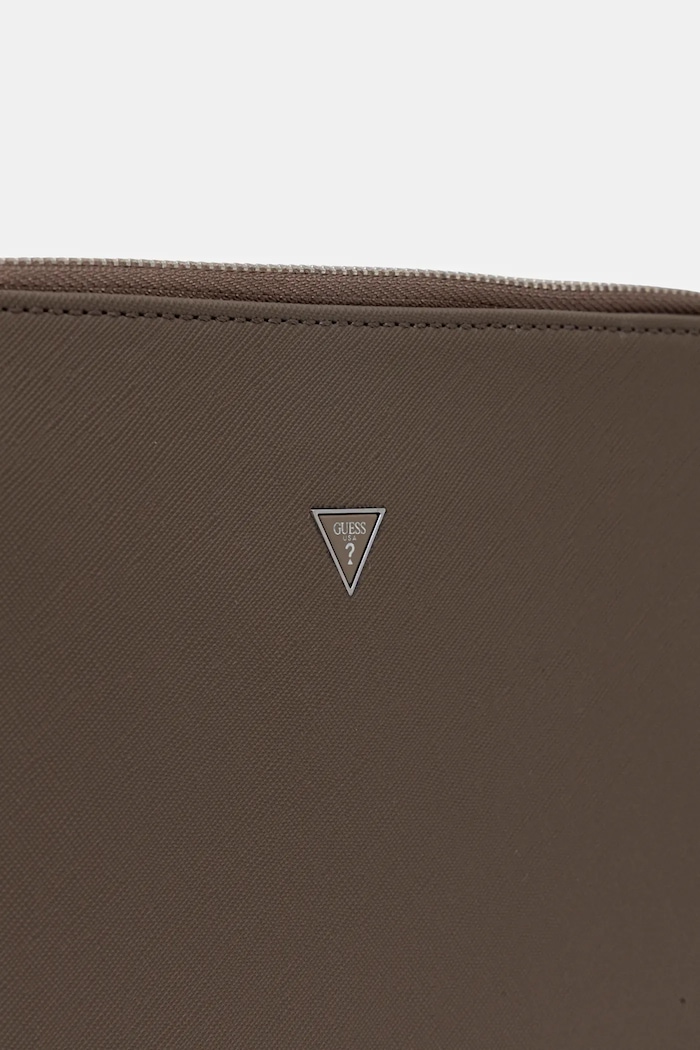 Doplnky Malá taška Guess MILANO PMBASA.P5235 hnedá