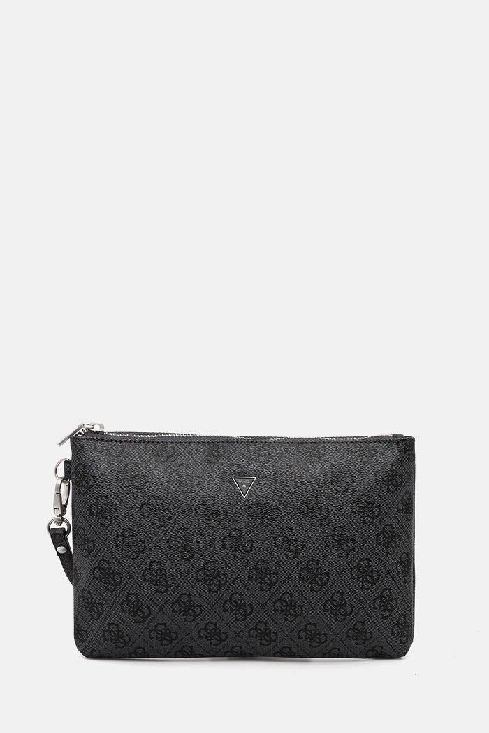 Torba Guess MILANO imitacija zrnate kože siva PMHULO.P5238