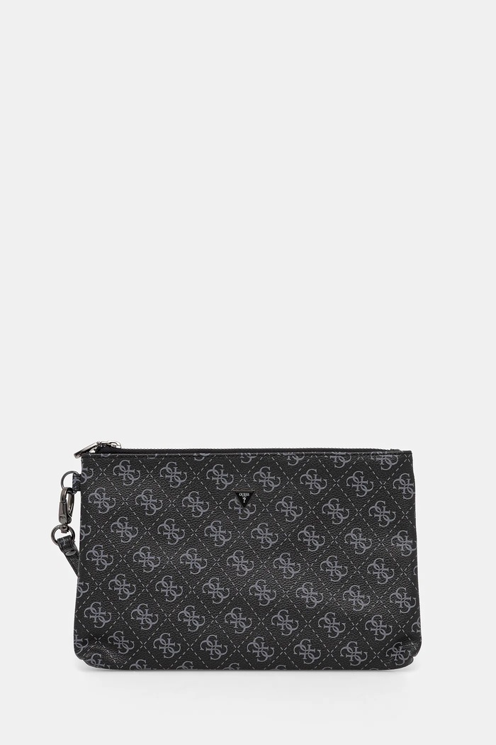 Чанта през рамо Guess MILANO изкуствен черен PMHULO.P5238