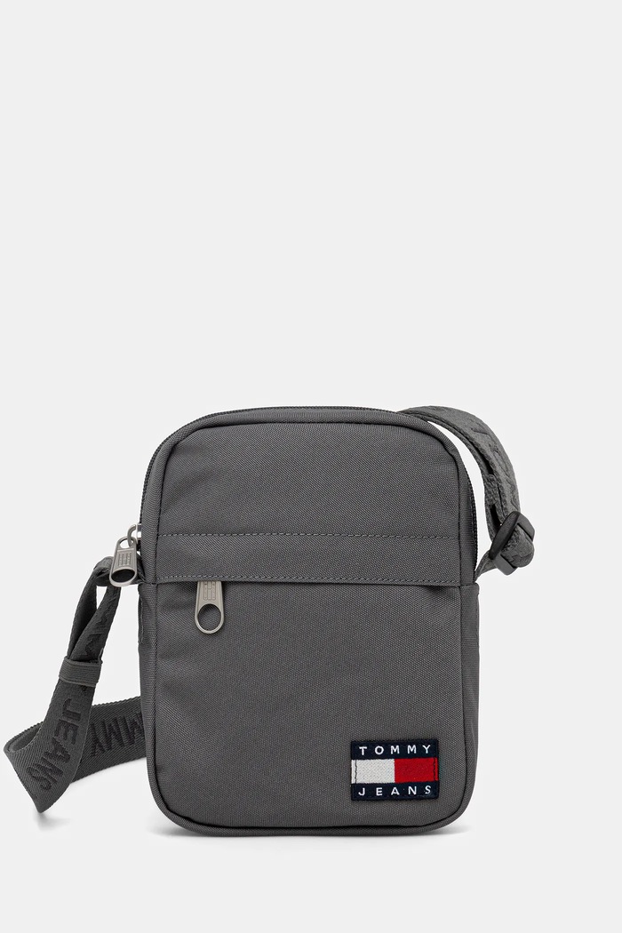 Tommy Jeans táska textil szürke AM0AM13710