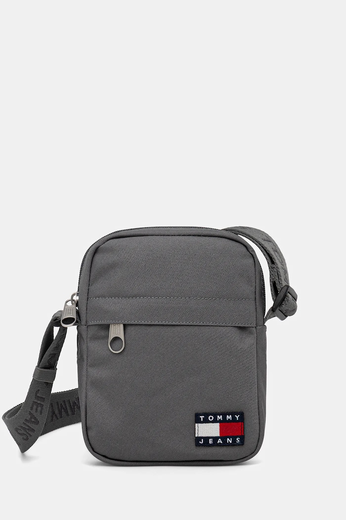 Tommy Jeans táska textil szürke AM0AM13710
