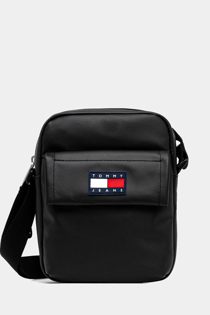 Tommy Jeans borsetă uni negru AM0AM13723