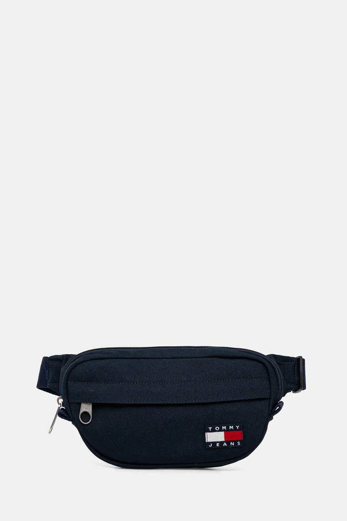 Ľadvinka Tommy Jeans nášivka tmavomodrá AM0AM13701