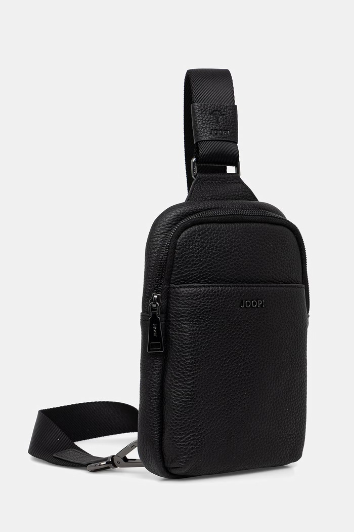 Joop! geantă mică pentru bărbați, din piele 4140008105 negru AW25