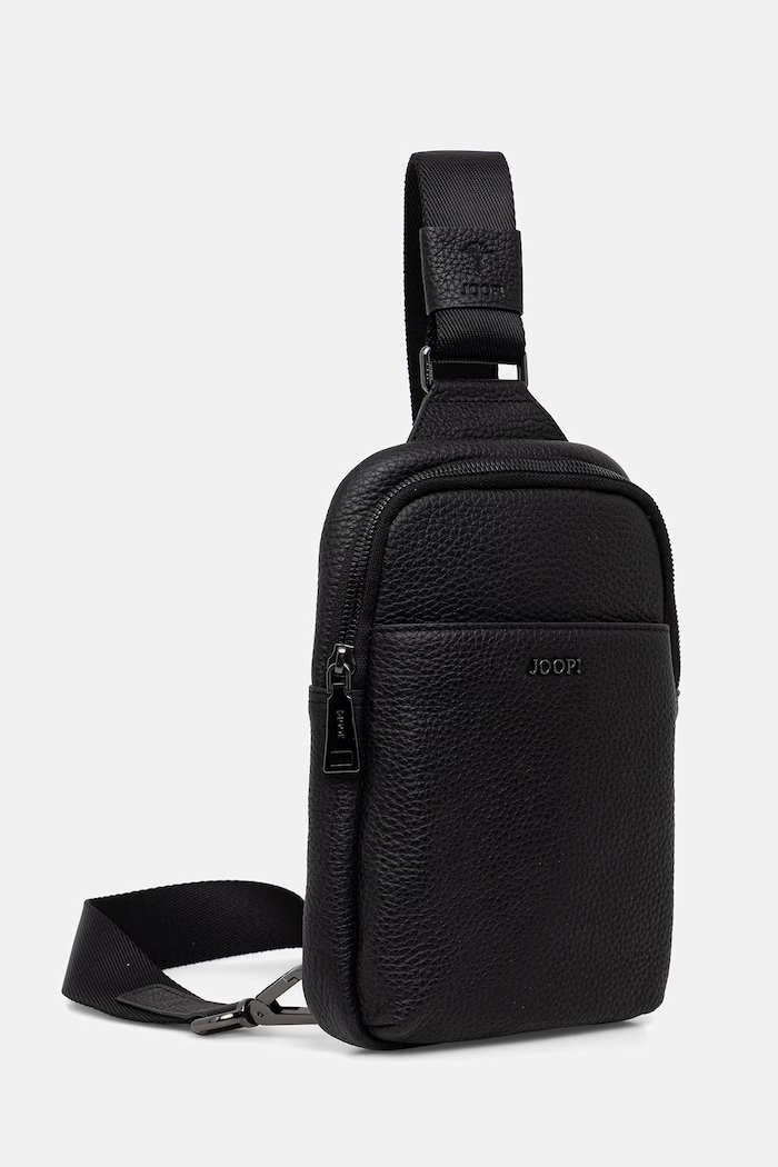 Joop! geantă mică pentru bărbați, din piele 4140008105 negru AW25