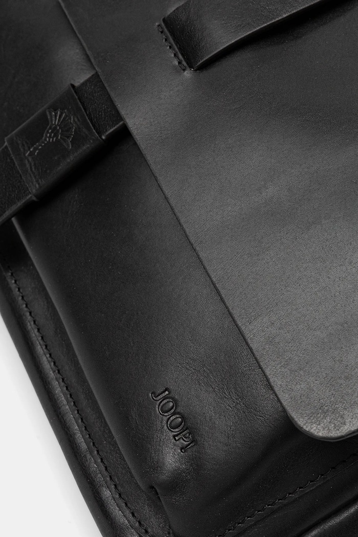 Geantă de piele 36,5 x 26 x 6 cm Joop! 4140003464 negru
