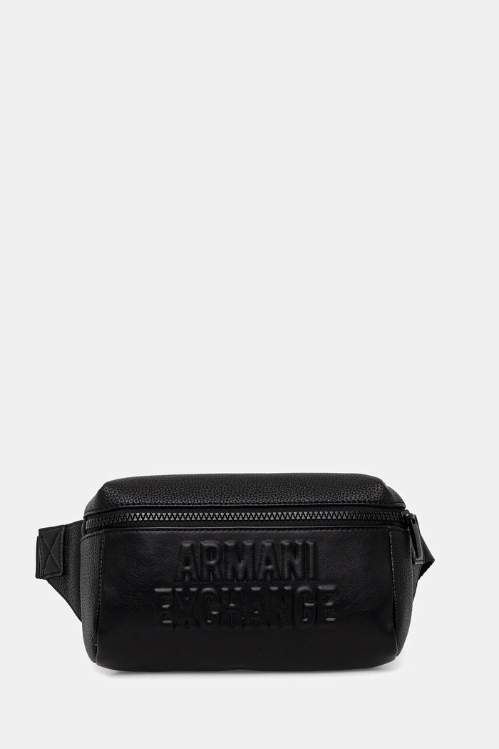 Ľadvinka Armani Exchange jednofarebný čierna XM001624.AF17211