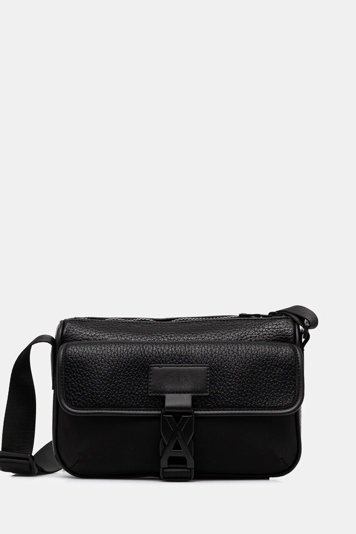 Armani Exchange táska szintetikus bőr fekete XM001641.AF17207
