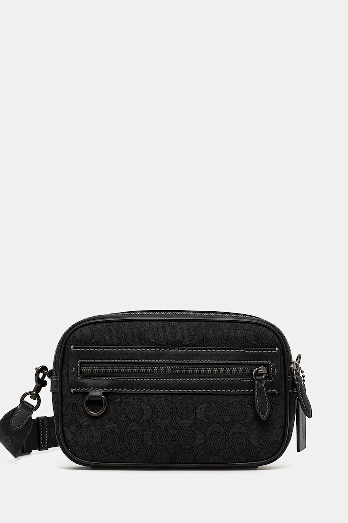 Coach borseta Theo cu modele negru CBF21