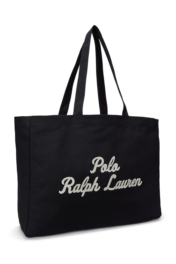 Torba Polo Ralph Lauren 15,8 x 45,7 x 36,8 cm 405962436 črna AW25