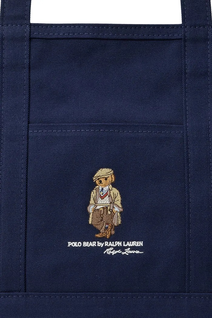Polo Ralph Lauren geantă de bumbac 37 x 56 x 19 cm 405974592 bleumarin