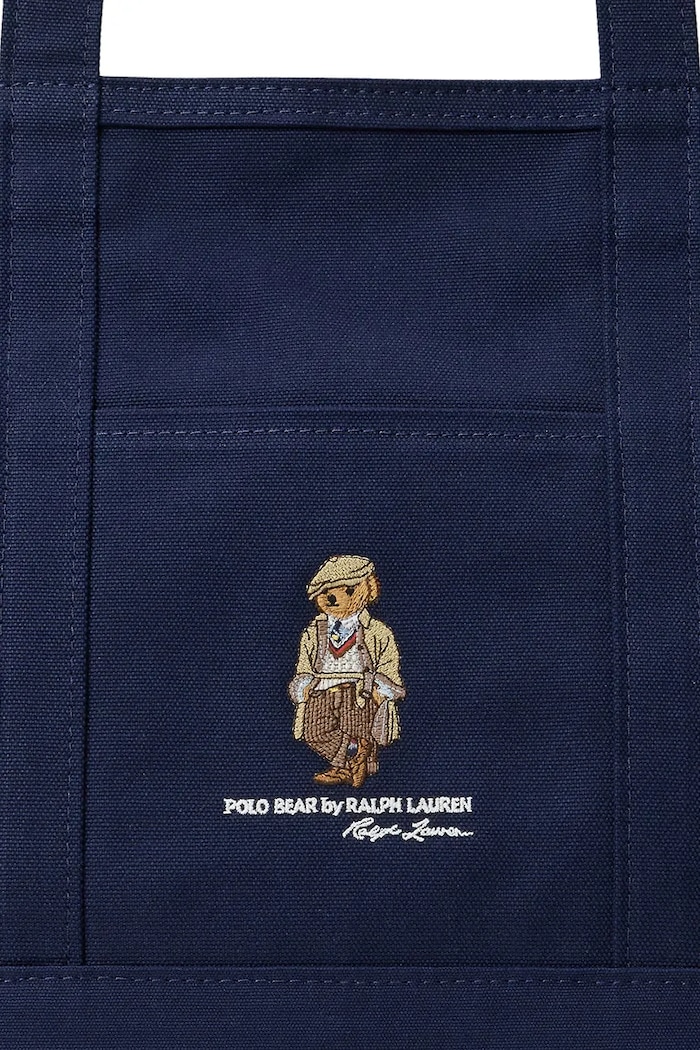 Polo Ralph Lauren geantă de bumbac 37 x 56 x 19 cm 405974592 bleumarin