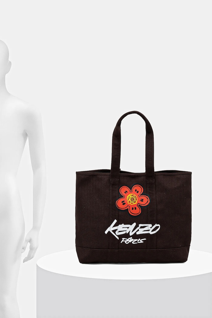 Kenzo geantă de bumbac 43 x 34 cm FF68SA911F36