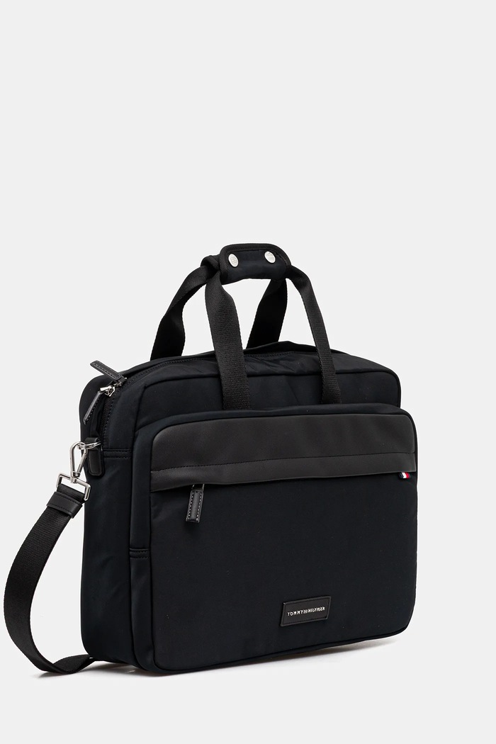 Tommy Hilfiger torba 40 x 30 x 12 cm AM0AM13619 czarny AW25