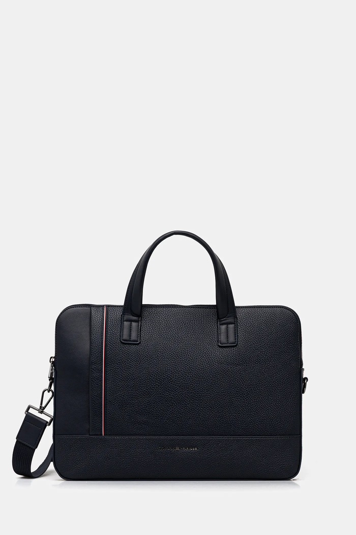 Torba za prenosnik Tommy Hilfiger Za prenosnik mornarsko modra AM0AM13631