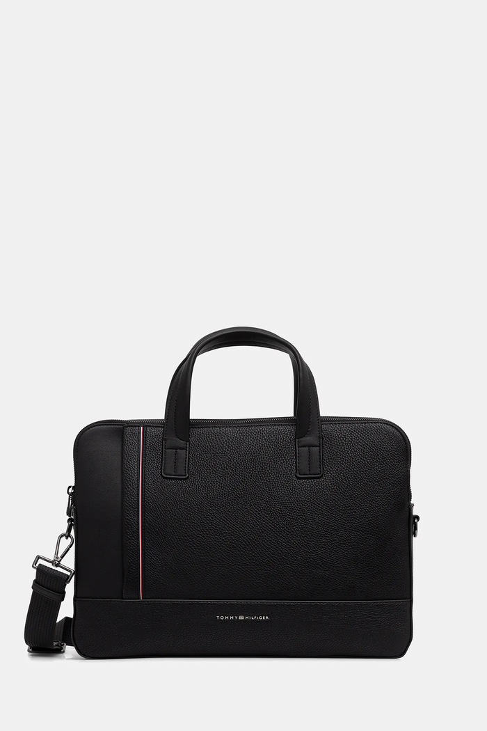Torba za prenosnik Tommy Hilfiger Za prenosnik črna AM0AM13631
