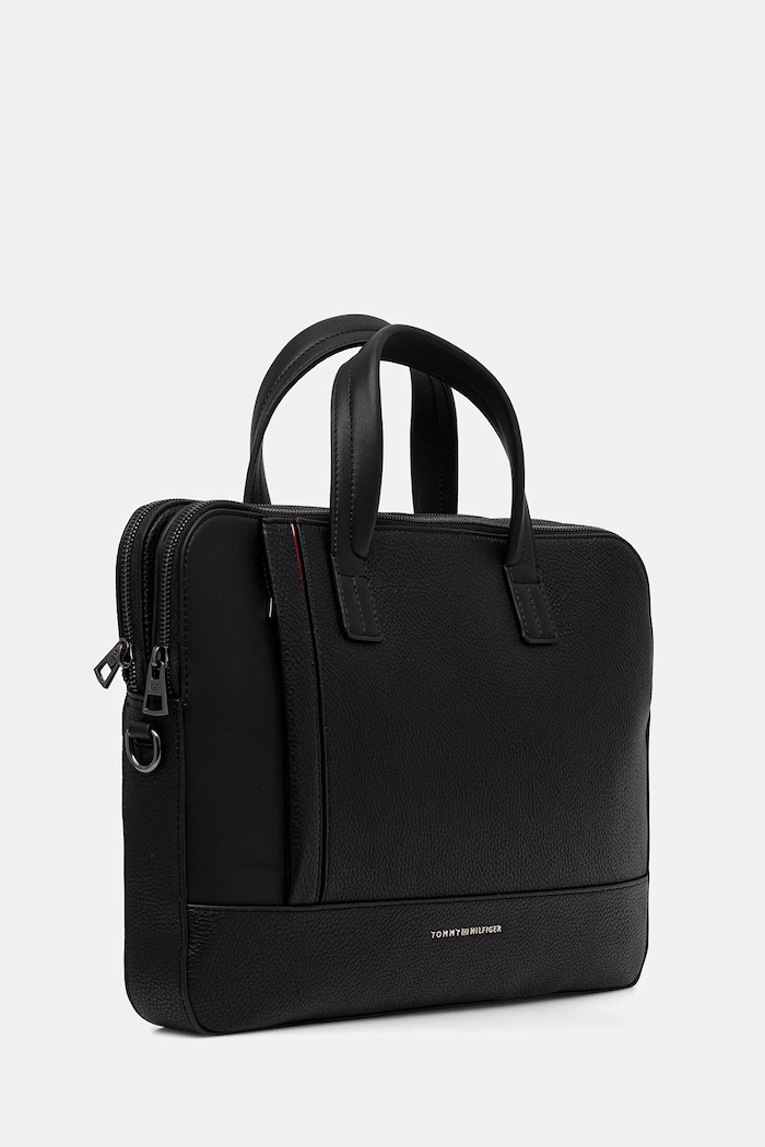 Torba za prenosnik Tommy Hilfiger AM0AM13631 črna AW25
