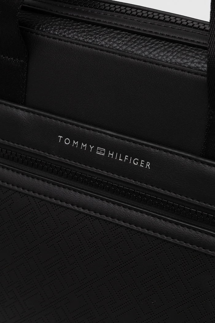 Torba Tommy Hilfiger 38,5 x 30 x 6 cm črna AM0AM13835
