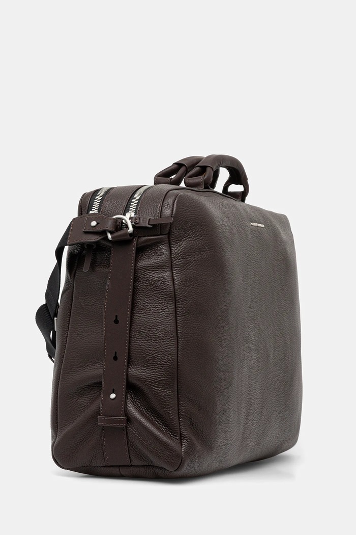 Tommy Hilfiger geantă de piele 52 x 34 x 18 cm AM0AM13652 maro AW25