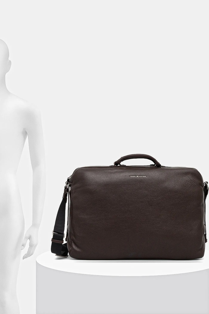 Tommy Hilfiger geantă de piele 52 x 34 x 18 cm AM0AM13652