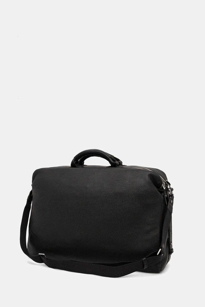 Accesorii Tommy Hilfiger geantă de piele 52 x 34 x 18 cm AM0AM13652 negru