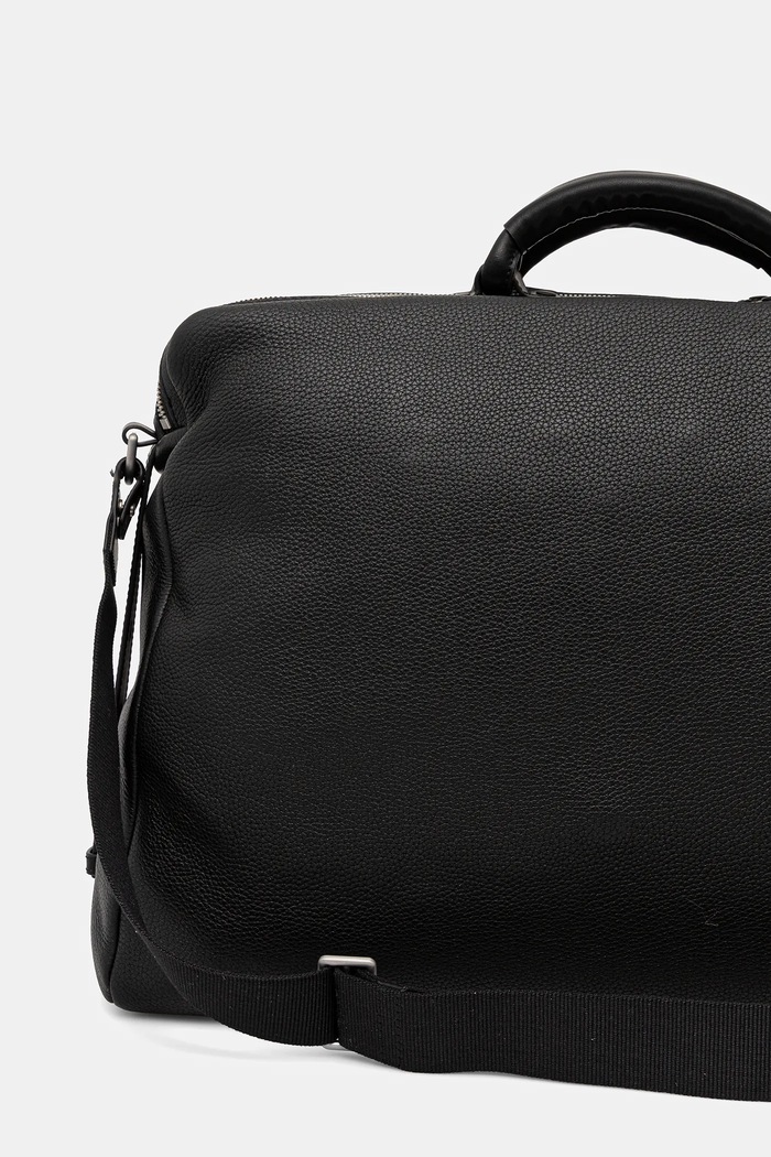Tommy Hilfiger geantă de piele 52 x 34 x 18 cm negru AM0AM13652