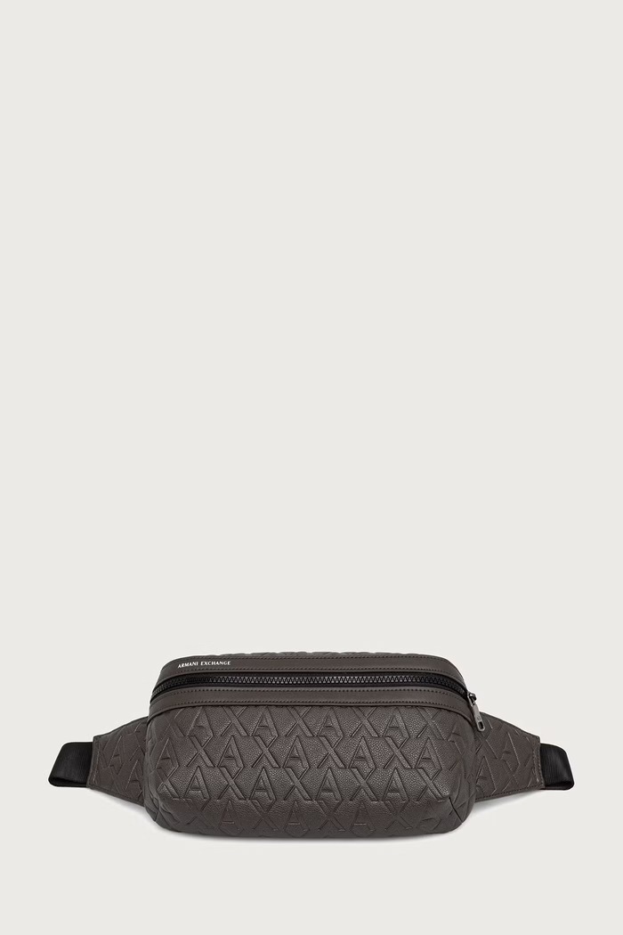 Armani Exchange torba oko struka za muškarce od imitacije kože smeđa XM000844.AF12133