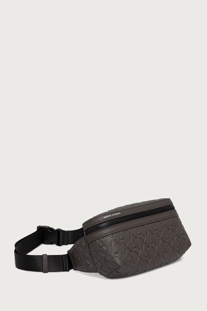 Armani Exchange torba oko struka za muškarce od imitacije kože XM000844.AF12133 smeđa SS26