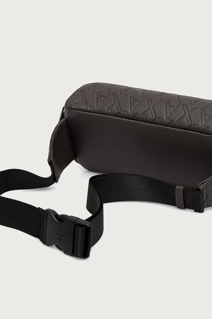 Dodaci Armani Exchange torba oko struka za muškarce od imitacije kože XM000844.AF12133 smeđa