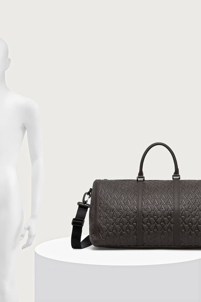 Armani Exchange туристическая сумка для мужчин из искусственной кожи XM000845.AF12133