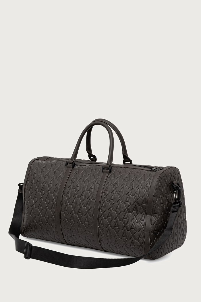 Аксесуари Armani Exchange дорожня сумка чоловіча зі штучної шкіри XM000845.AF12133 коричневий