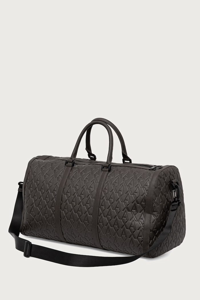 Аксессуары Armani Exchange туристическая сумка для мужчин из искусственной кожи XM000845.AF12133 коричневый