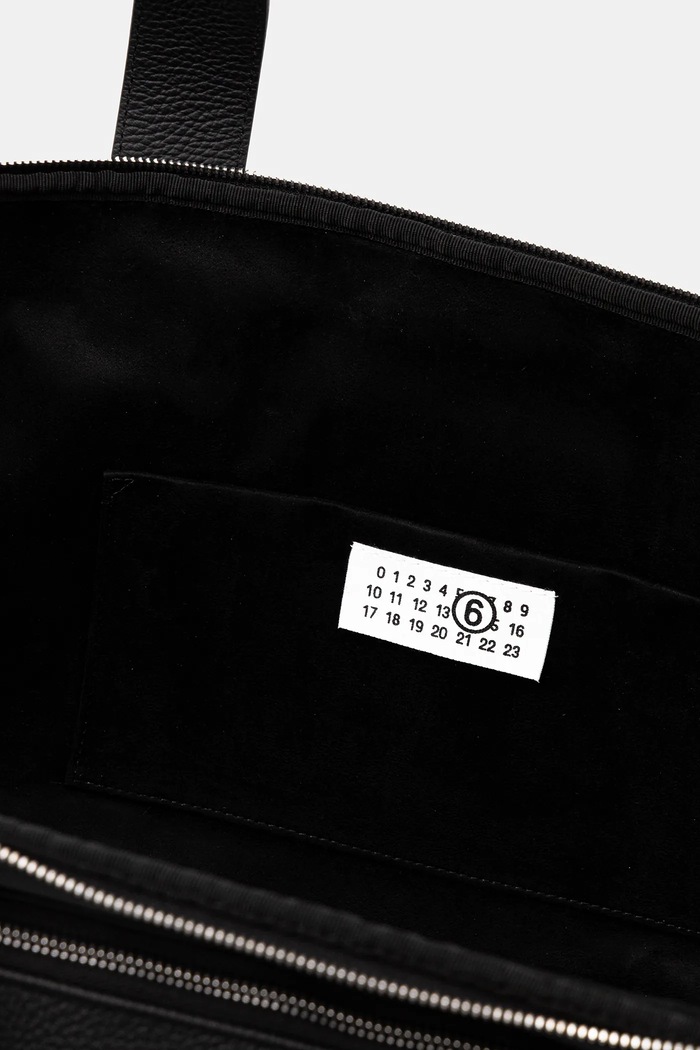 MM6 Maison Margiela bőr táska SB6WI0006.P8326.T8013 fekete