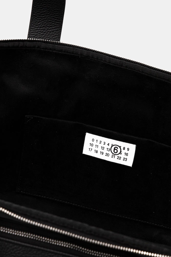 MM6 Maison Margiela bőr táska SB6WI0006.P8326.T8013 fekete