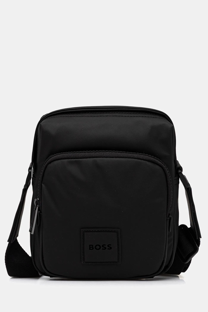 BOSS Borsetă Oryo_NS Zip negru 50548183