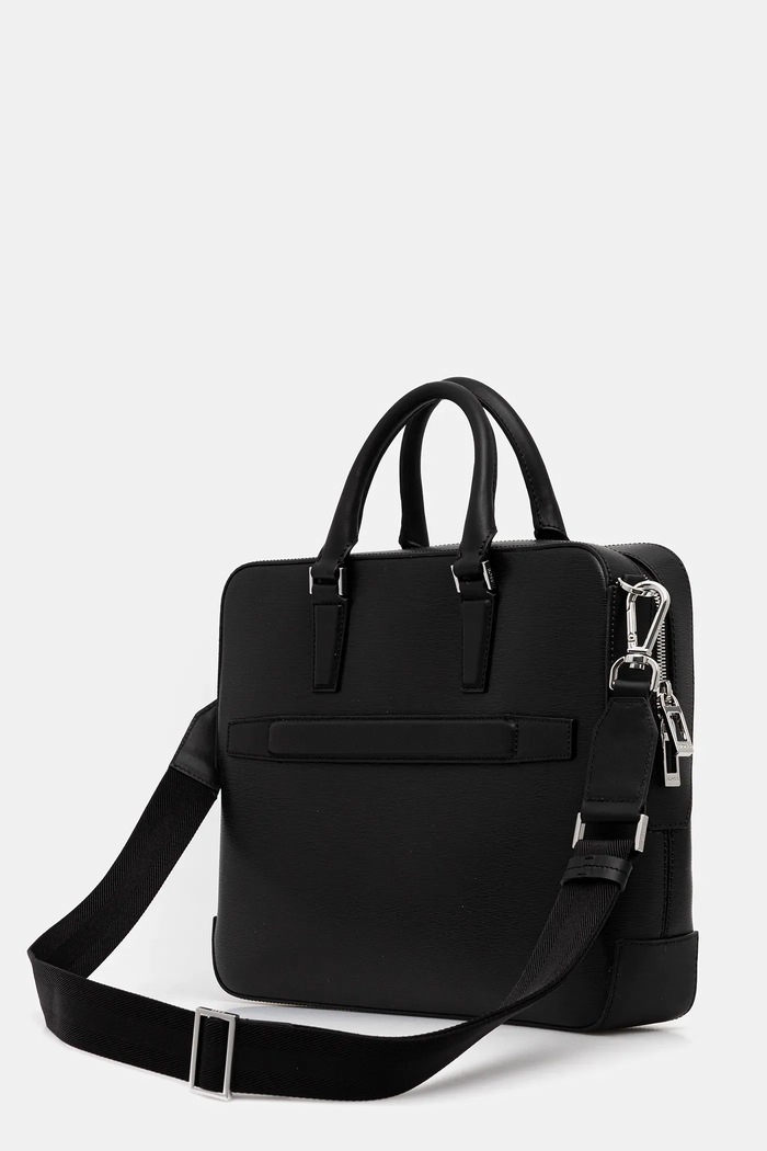 Accesorii BOSS geantă de piele Luminary_Doc Case 50548265 negru