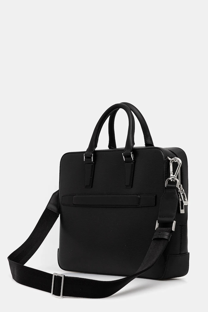 Accesorii BOSS geantă de piele Luminary_Doc Case 50548265 negru