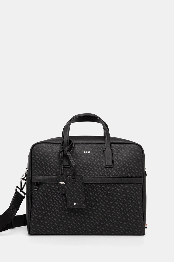 BOSS Geantă Zair_MN_S doc case negru 50552587