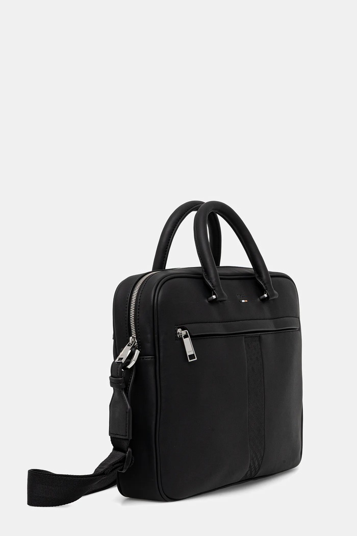 BOSS geantă Ray_MS_S doc case 50552614 negru AW25