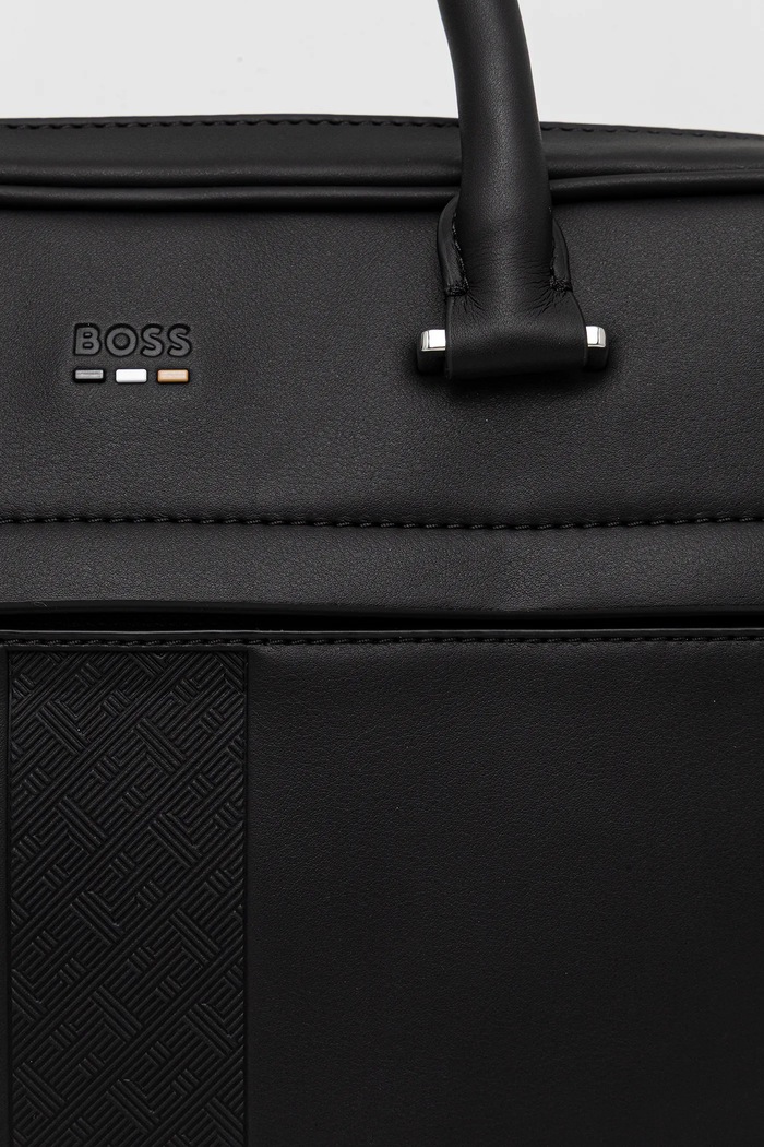 BOSS geantă Ray_MS_S doc case negru 50552614