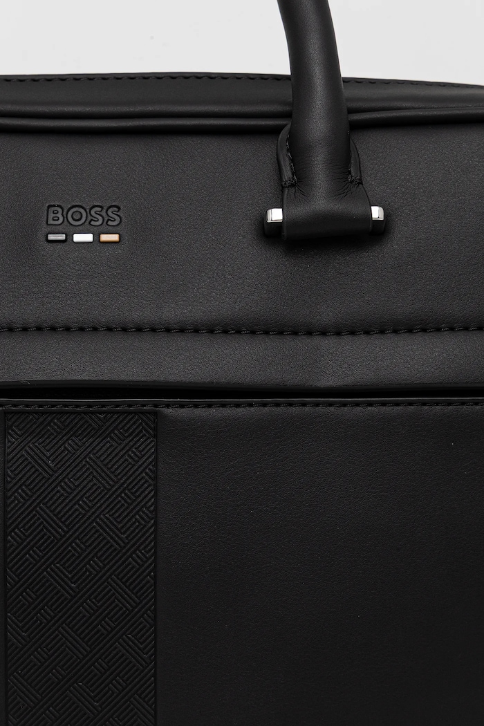 BOSS geantă Ray_MS_S doc case negru 50552614