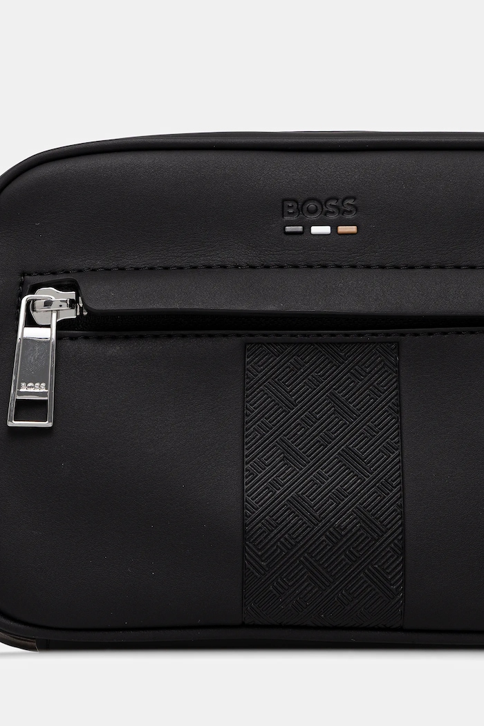BOSS borsetă Ray_MS_EW_Crossbody 50552625 negru AW25