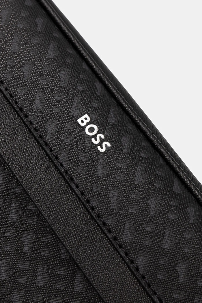 BOSS bőr kozmetikai táska fekete 50552626