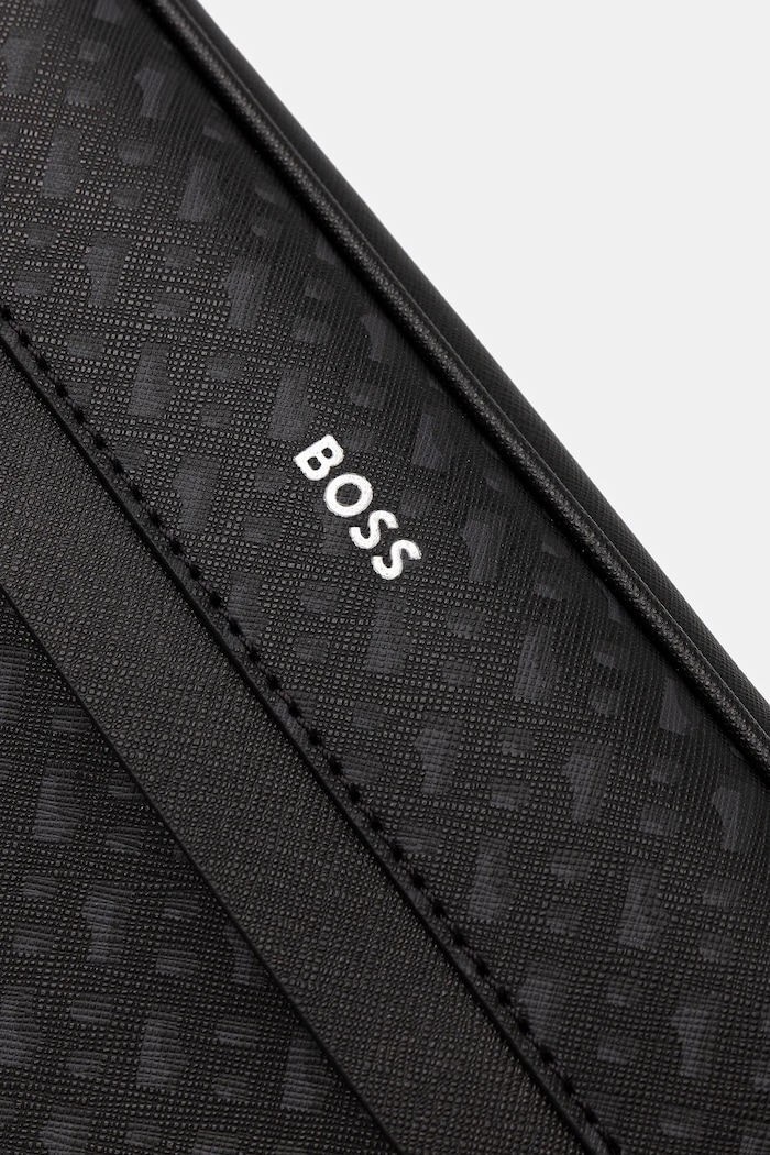 BOSS bőr kozmetikai táska fekete 50552626