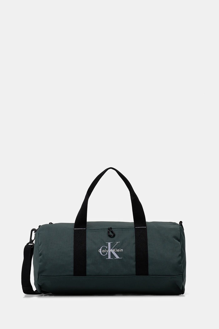 Torba Calvin Klein 43 x 22 x 22 cm Tekstil zelena LV04D3115G