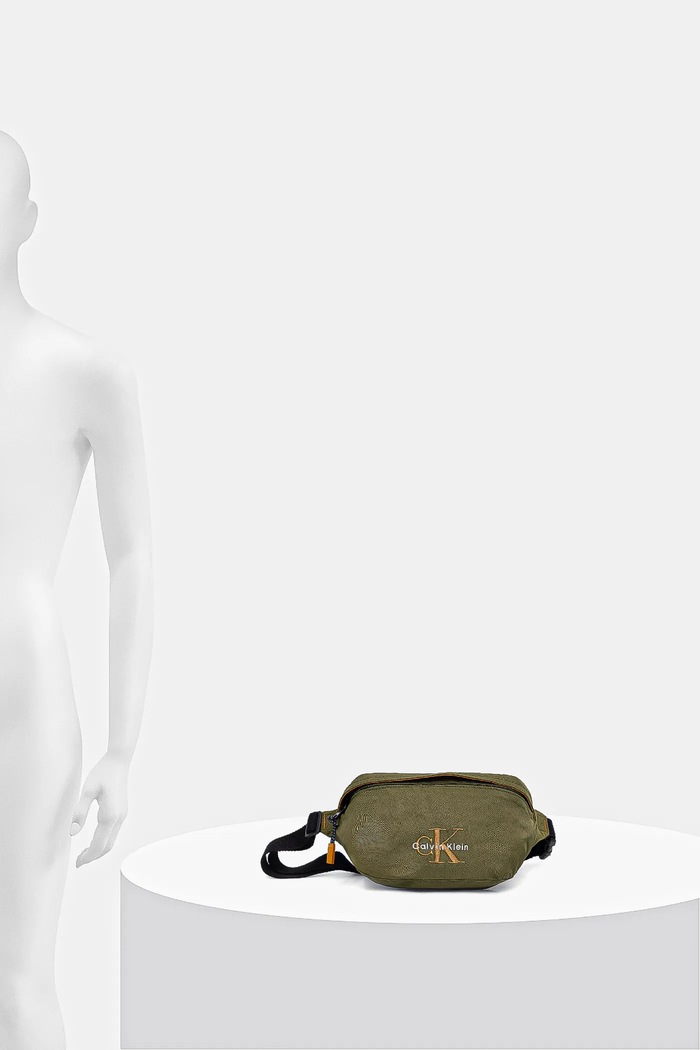 Calvin Klein τσαντάκι μέσης ανδρικό LV04D3116G πράσινο