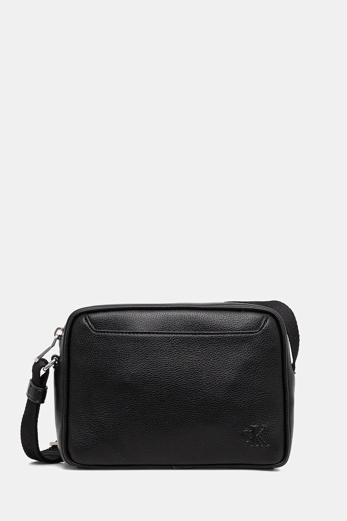 Calvin Klein taštička pánská z imitace kůže nevejde se A4 černá LV04D3129G